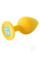 The 9`s - Booty Talk Silicone Butt Plug Don`t Stop - Yellow
