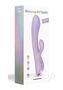 Bunny And Clyde Rechargeable Silicone Rabbit Vibrator - Viva Mauve